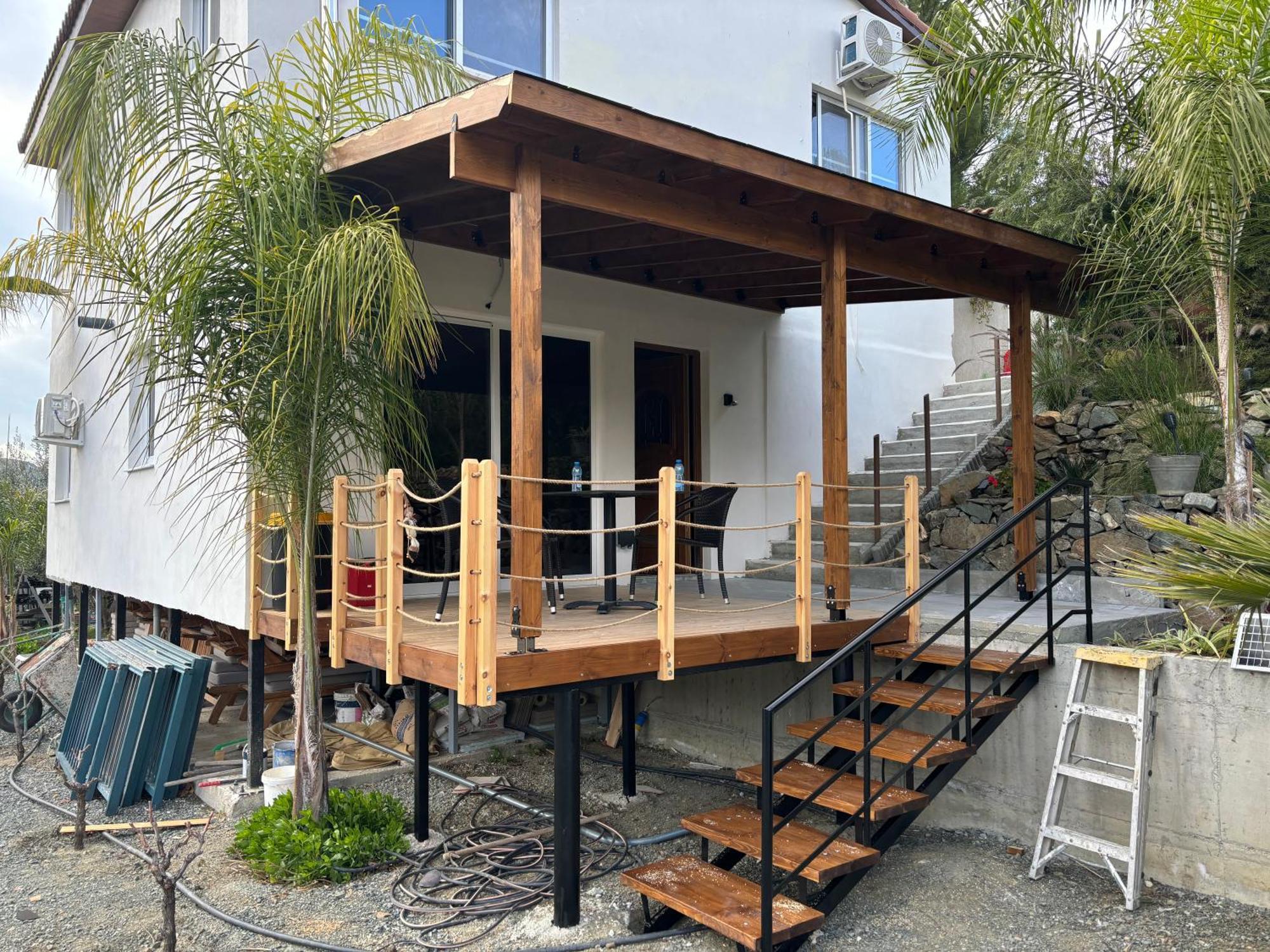 Sofros Valley Hills Chalet Agios Mamas ภายนอก รูปภาพ